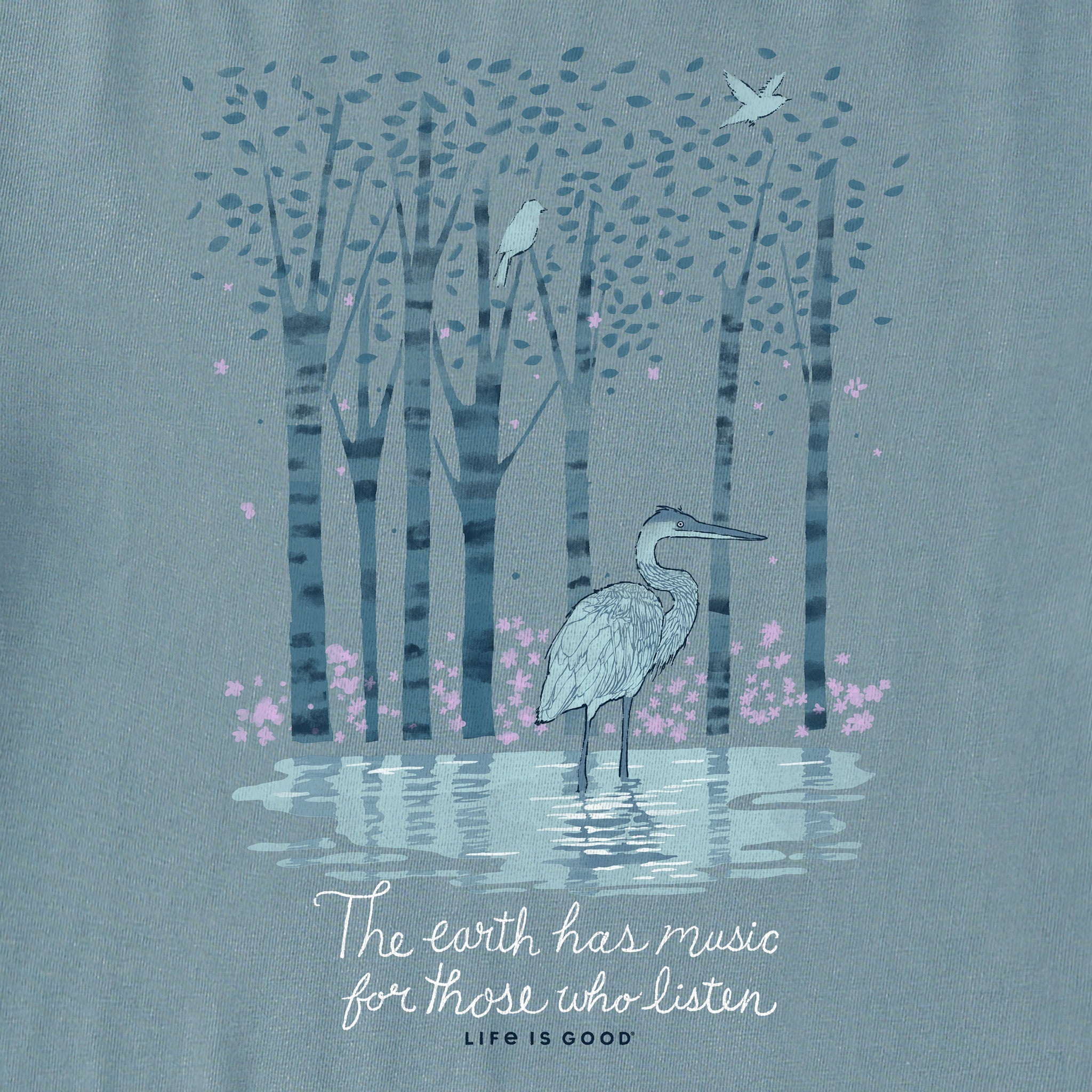 Women's Earth Has Music Heron Crusher Tank