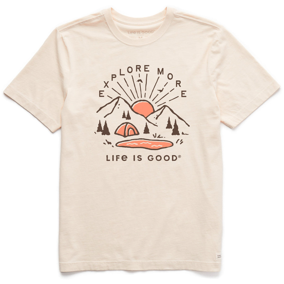 Men's Explore More Sunset Short Sleeve Crusher Tee