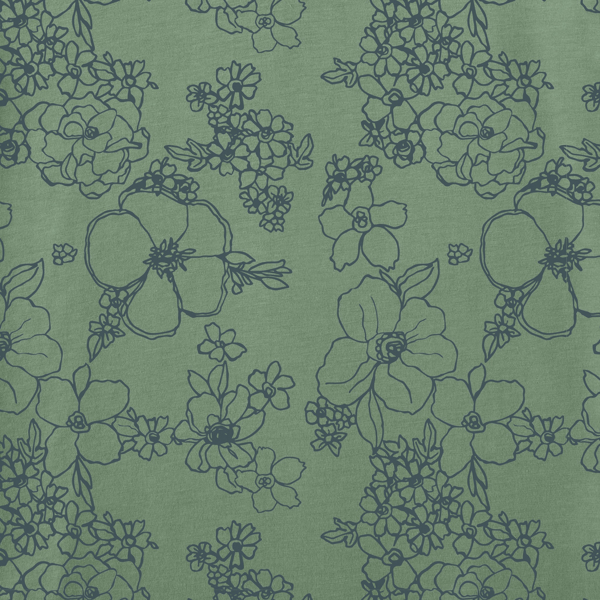 Women's Floral Garden Pattern Crusher-LITE Easy Tee