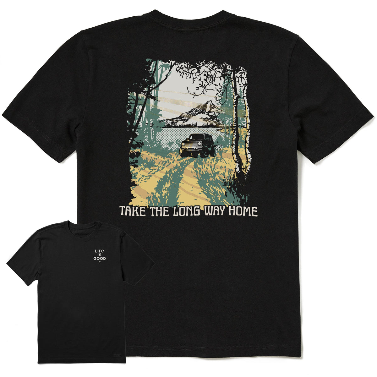 Men's Long Way Home Short Sleeve Crusher Tee