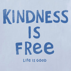 Women's Kindness is Free Short Sleeve Vee