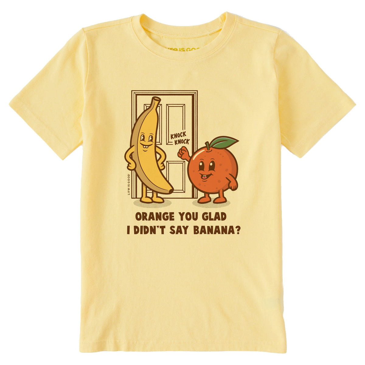 Kids Orange You Glad Short Sleeve Crusher Tee