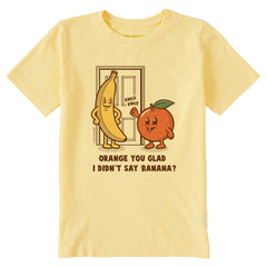 Kids Orange You Glad Short Sleeve Crusher Tee