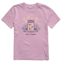 Kids Let it Shine Jar Short Sleeve Crusher Tee