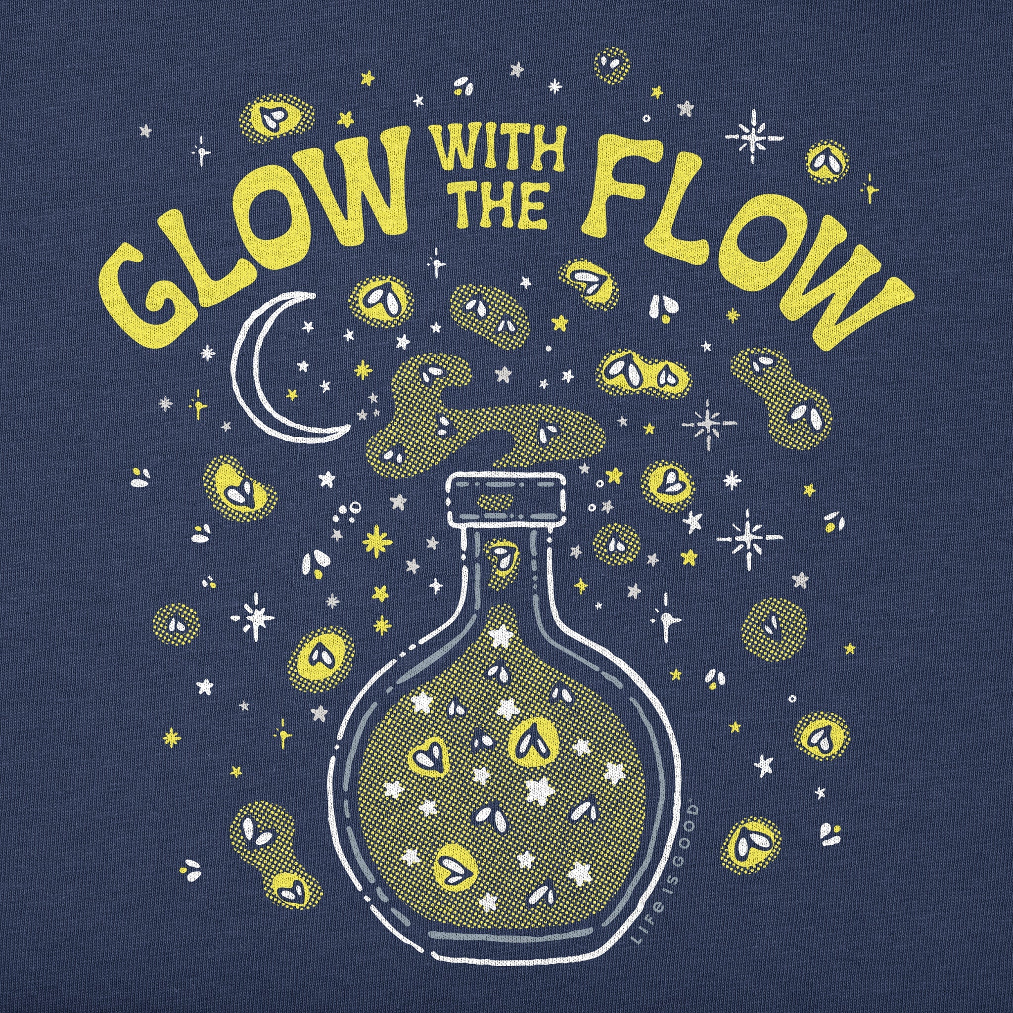 Kids Glow with the Flow Short Sleeve Crusher Tee