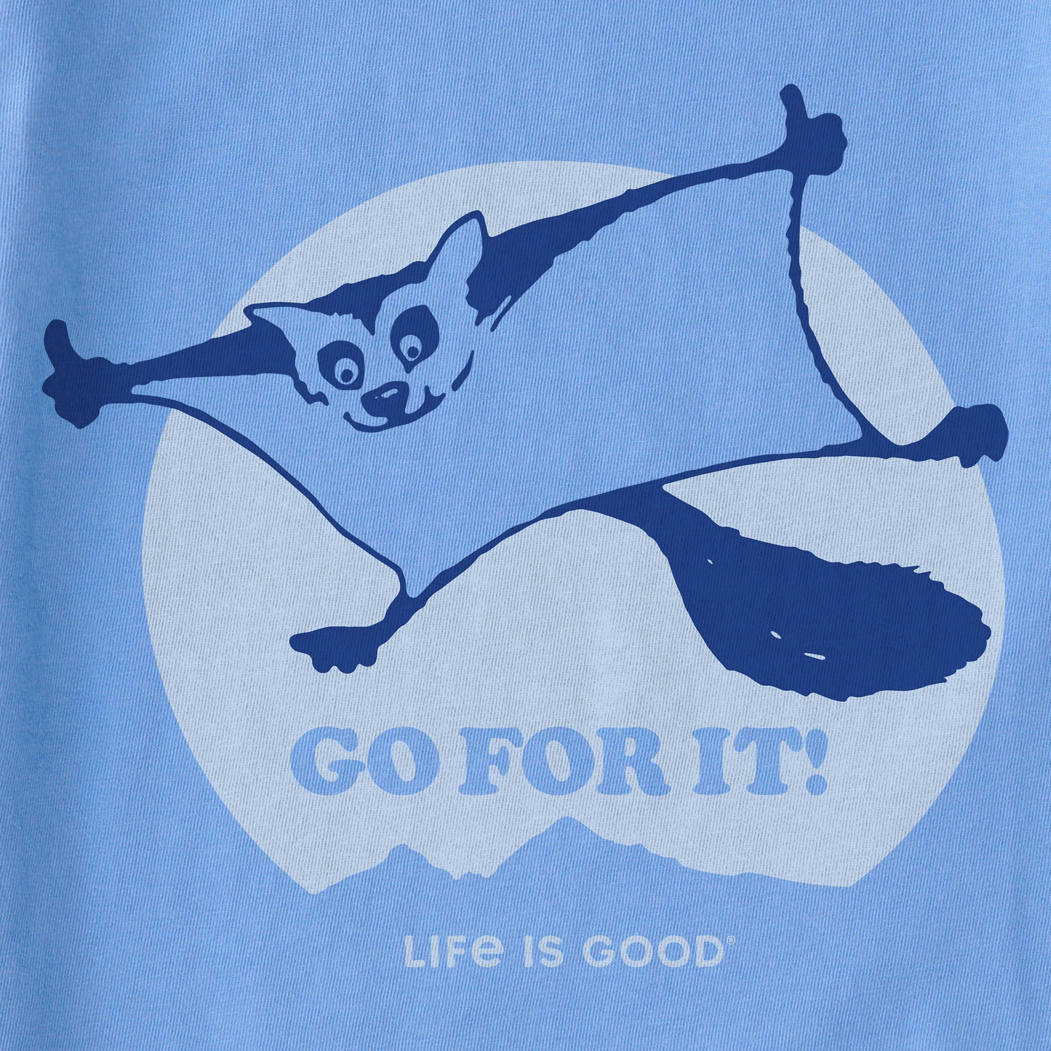 Women's Go For It Flying Squirrel Short Sleeve Tee