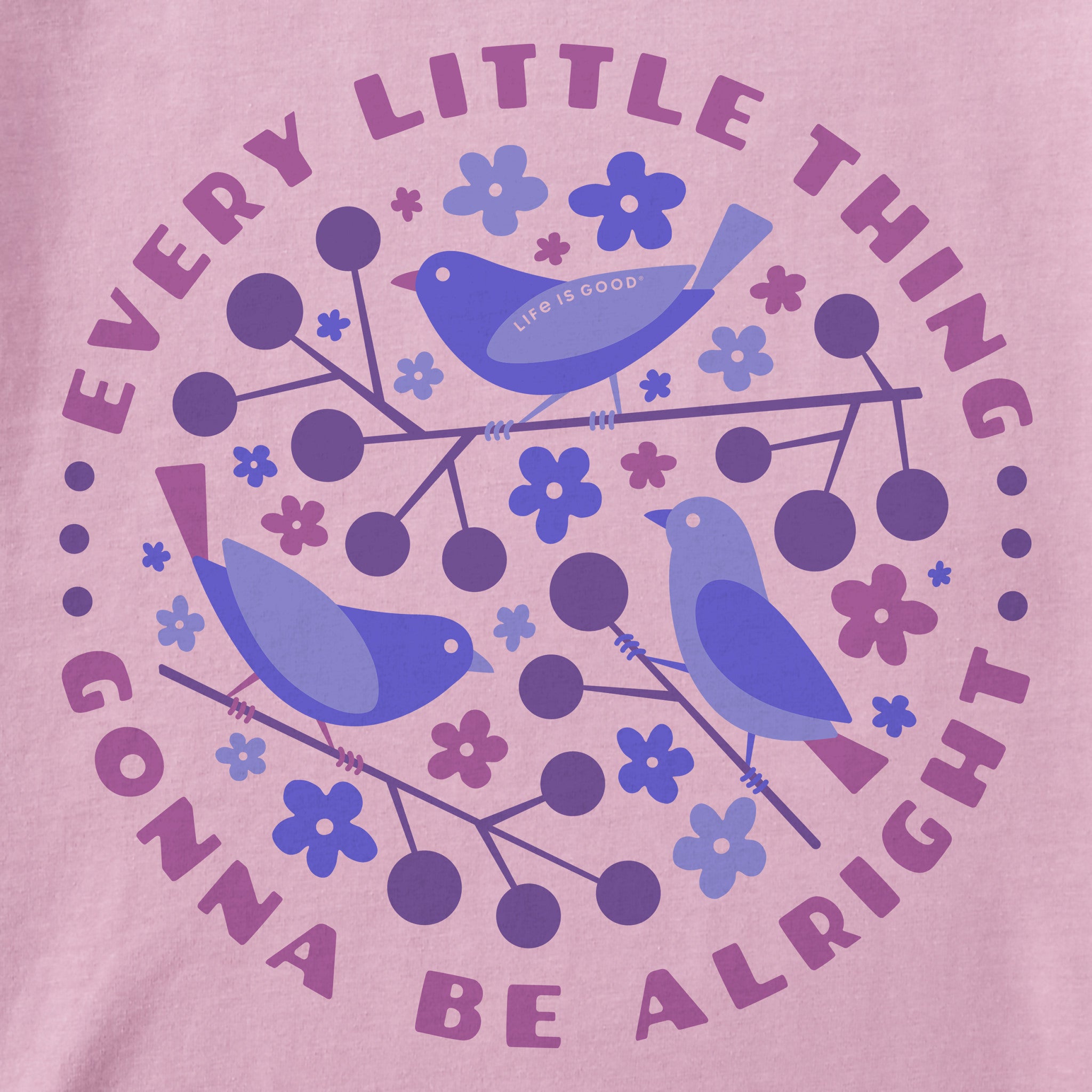 Women's Crafty Three Little Birds Short Sleeve Tee