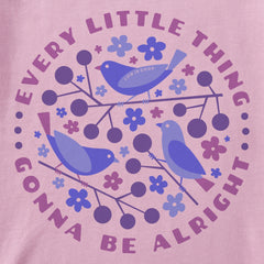 Women's Crafty Three Little Birds Short Sleeve Tee