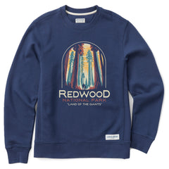 Men's Redwood National Park Simply True Fleece Crew
