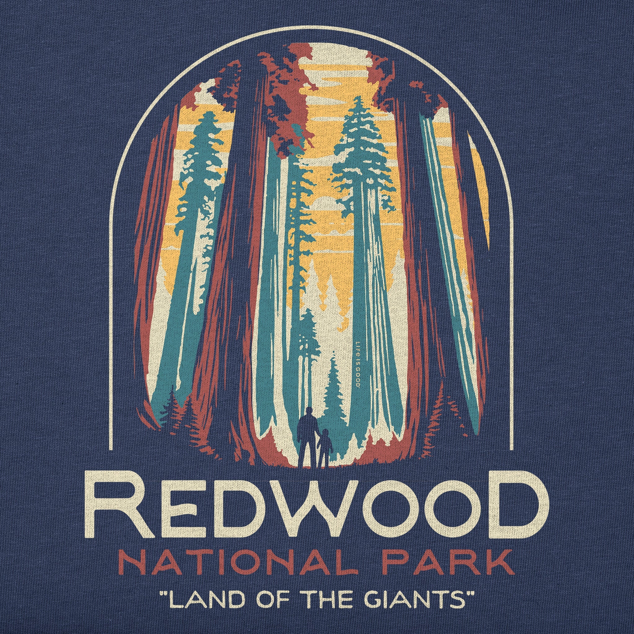 Men's Redwood National Park Simply True Fleece Crew