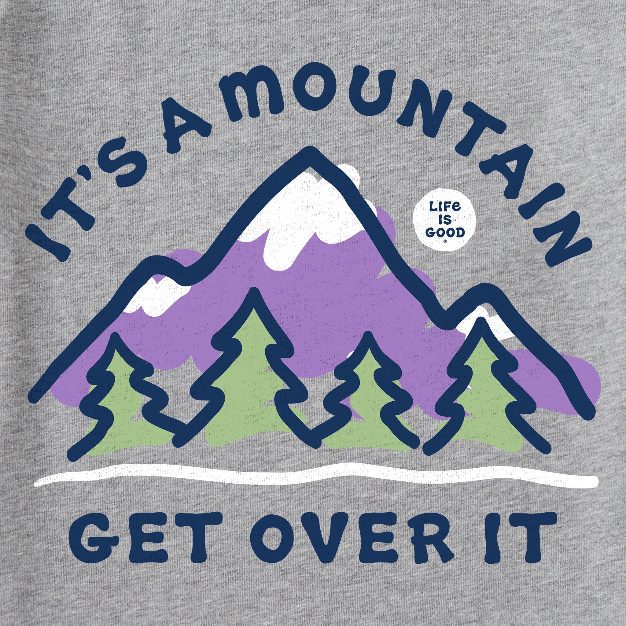 Men's It's a Mountain Get Over It Short Sleeve Tee