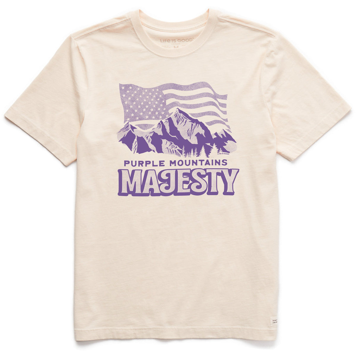 Men's Purple Mountains Majesty Short Sleeve Crusher Tee