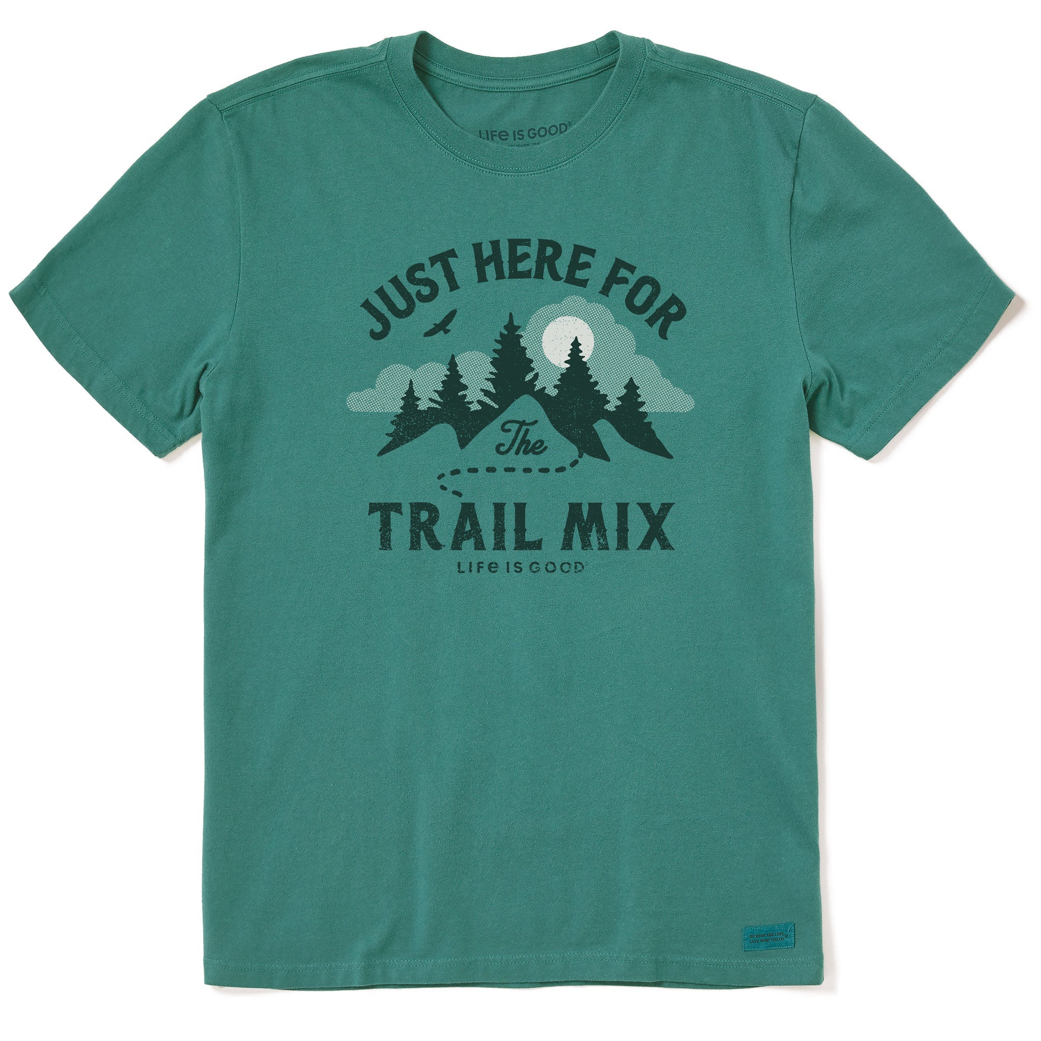 Men's just here for the Trail Mix Short Sleeve Tee