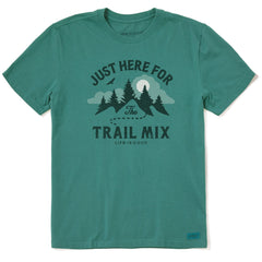 Men's just here for the Trail Mix Short Sleeve Tee