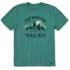 Men's just here for the Trail Mix Short Sleeve Tee