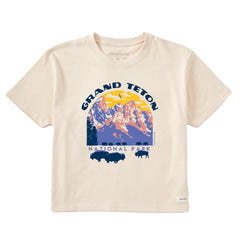 Women's Grand Tetons Short Sleeve Crusher Boxy Tee