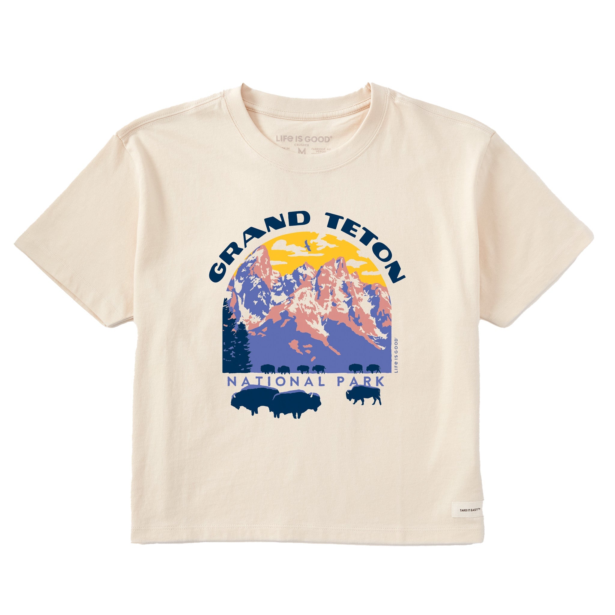 Women's Grand Tetons Short Sleeve Crusher Boxy Tee