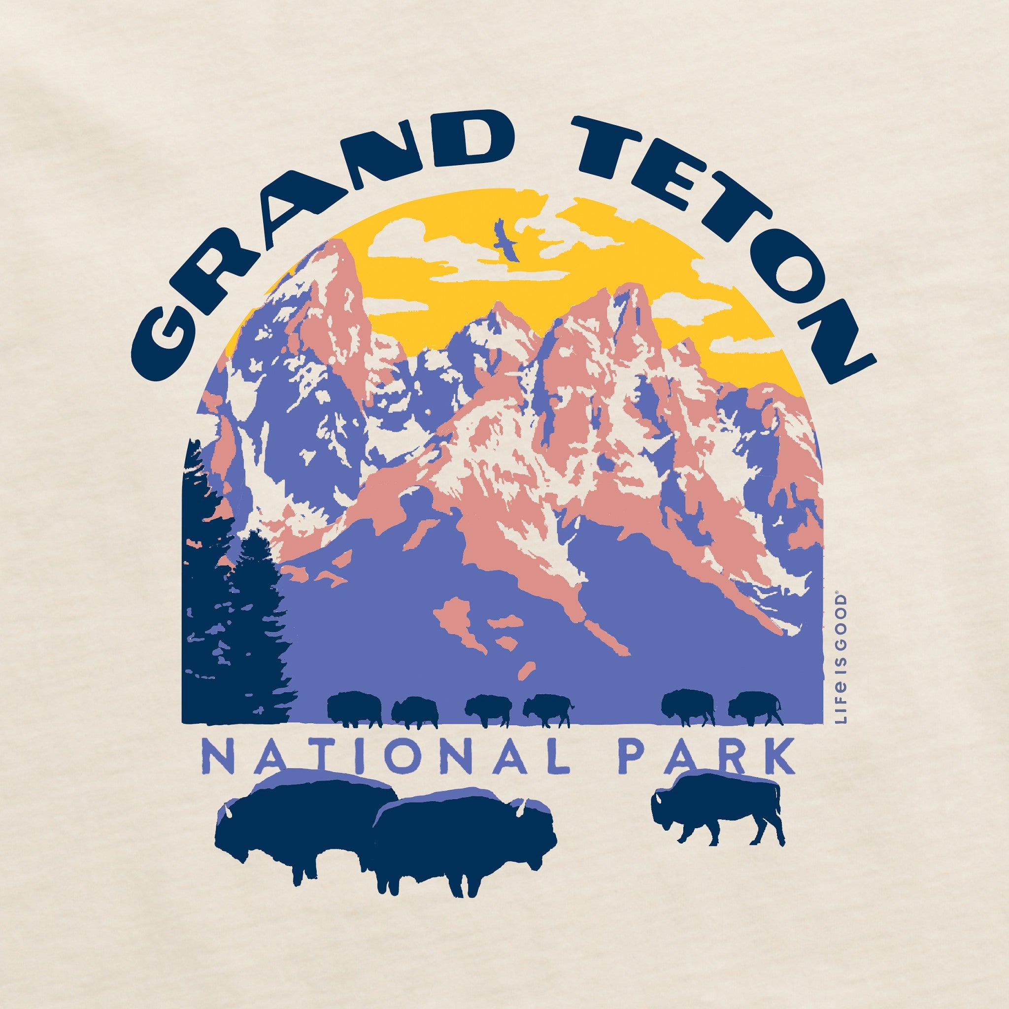 Women's Grand Tetons Short Sleeve Crusher Boxy Tee