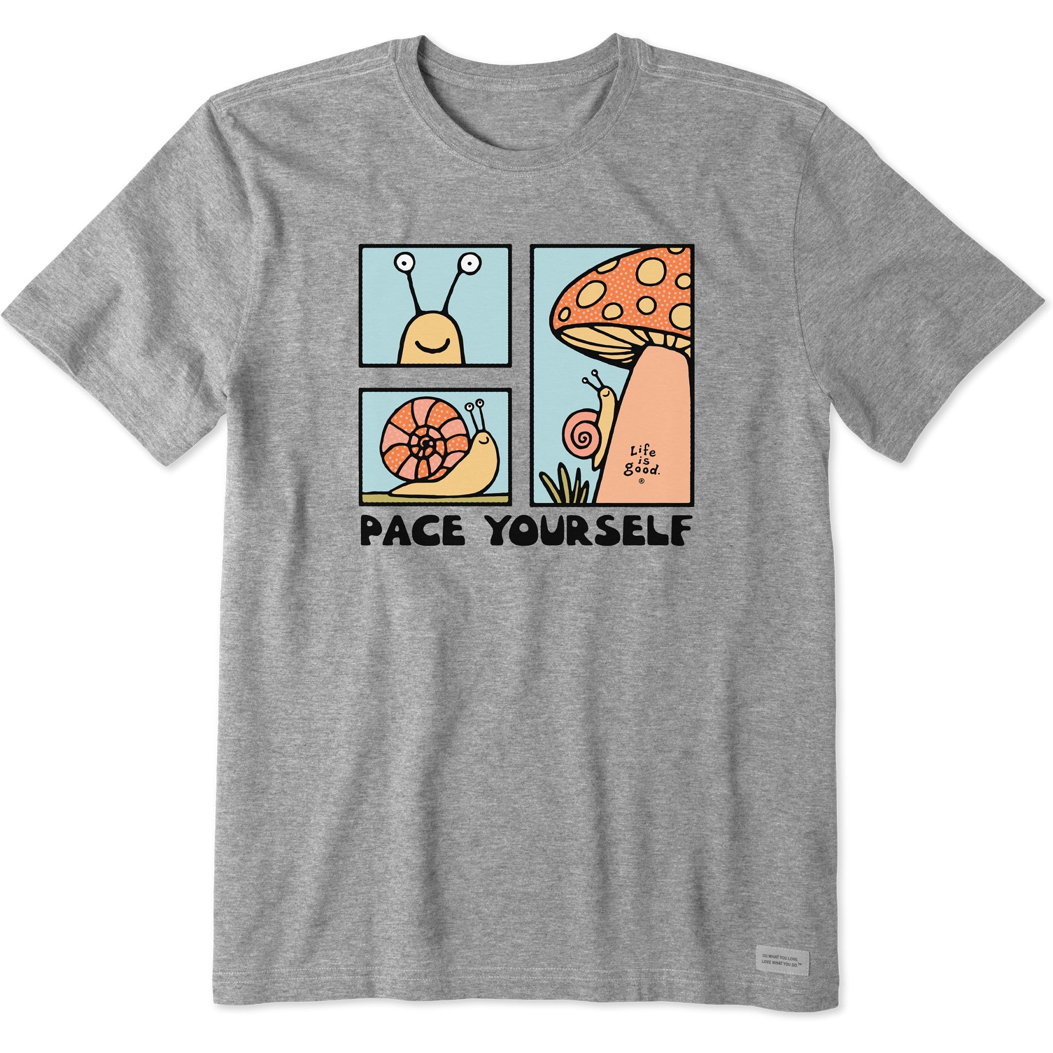 Men's Pace Yourself Snail Short Sleeve Tee