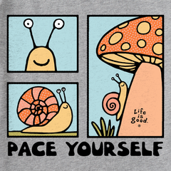 Men's Pace Yourself Snail Short Sleeve Tee