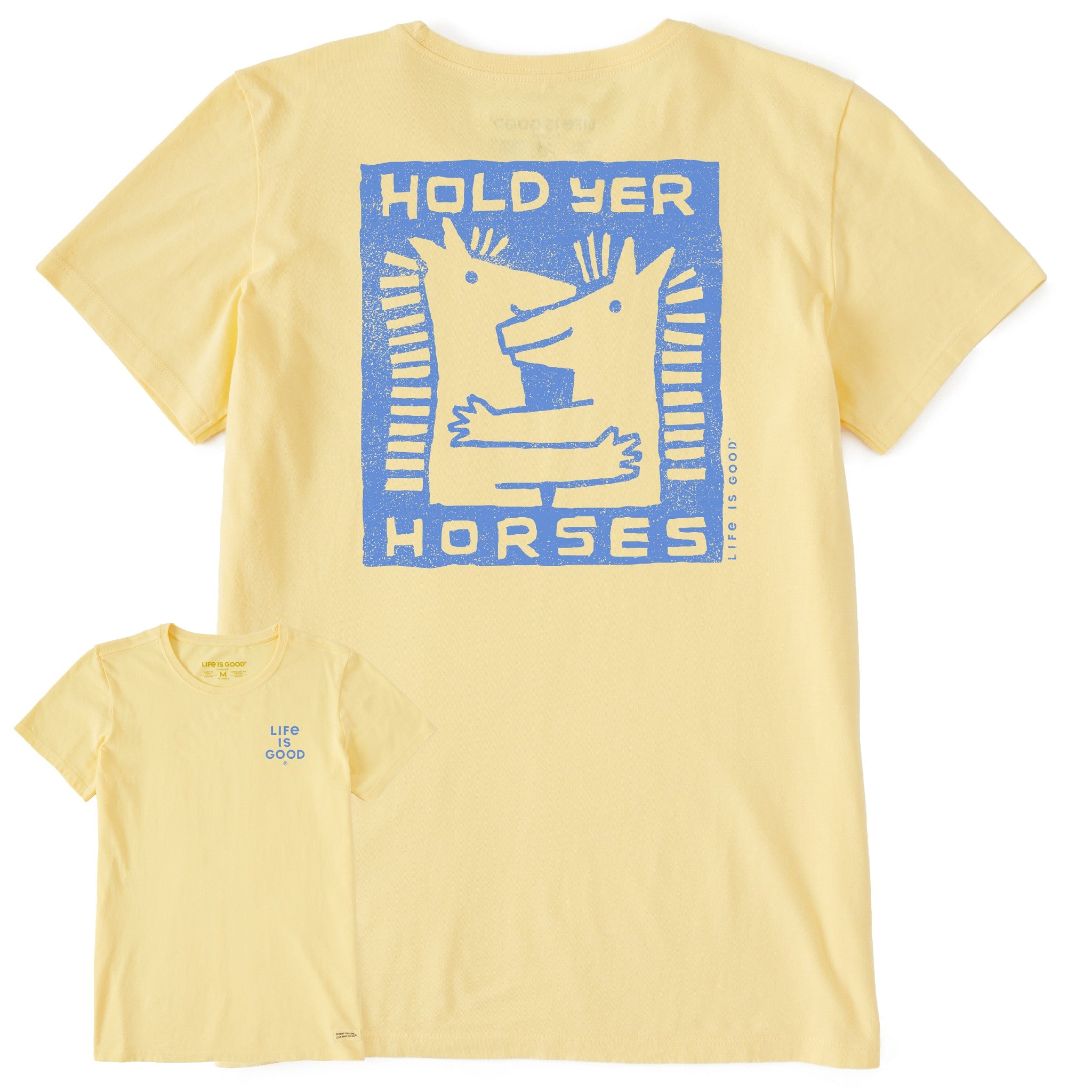 Women's Hold Yer Horses Hug Short Sleeve Tee