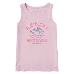 Women's Flip Flops & Boat Docks Crusher Tank
