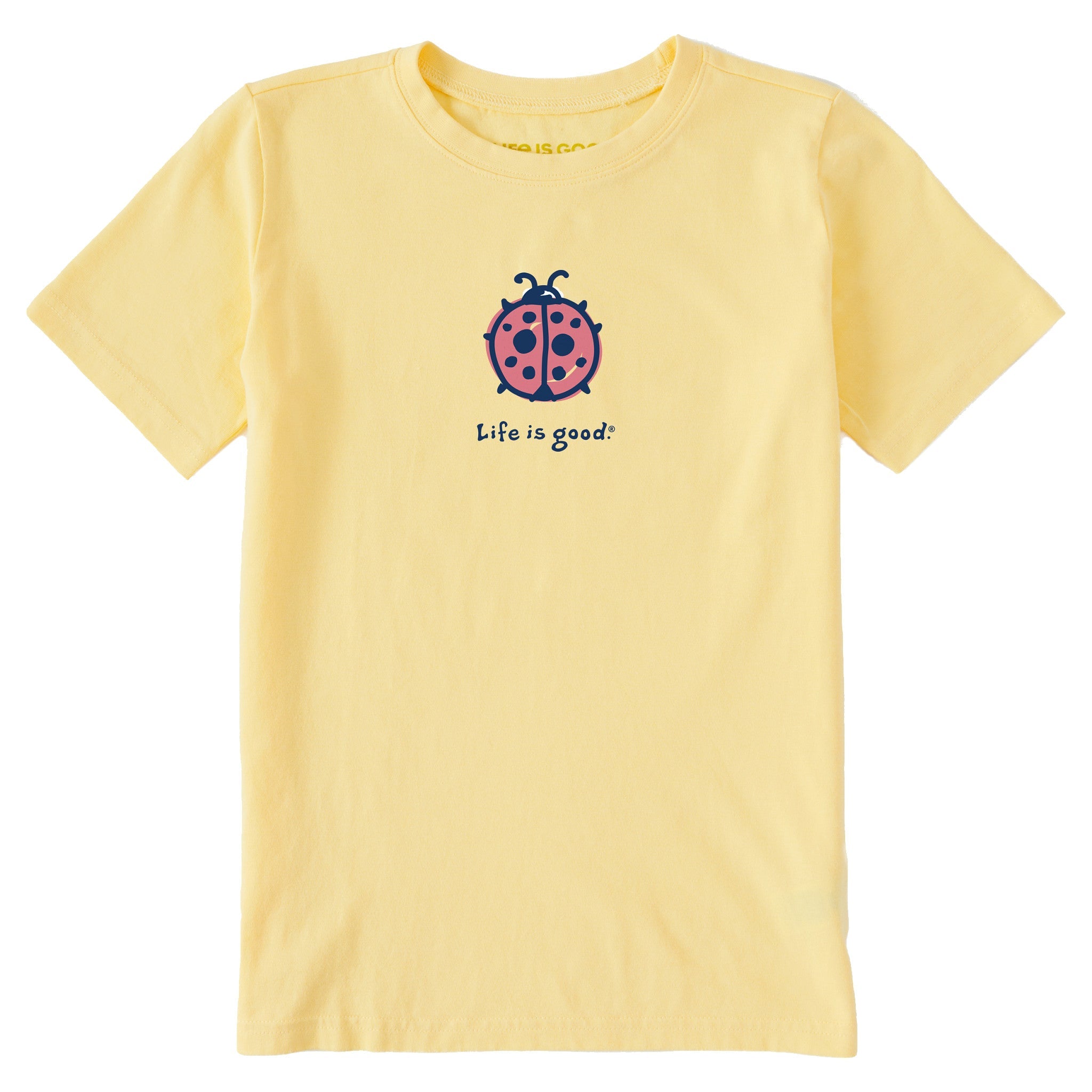 Kids Ladybug Short Sleeve Crusher Tee