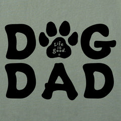Men's Dog Dad Paw Short Sleeve Tee