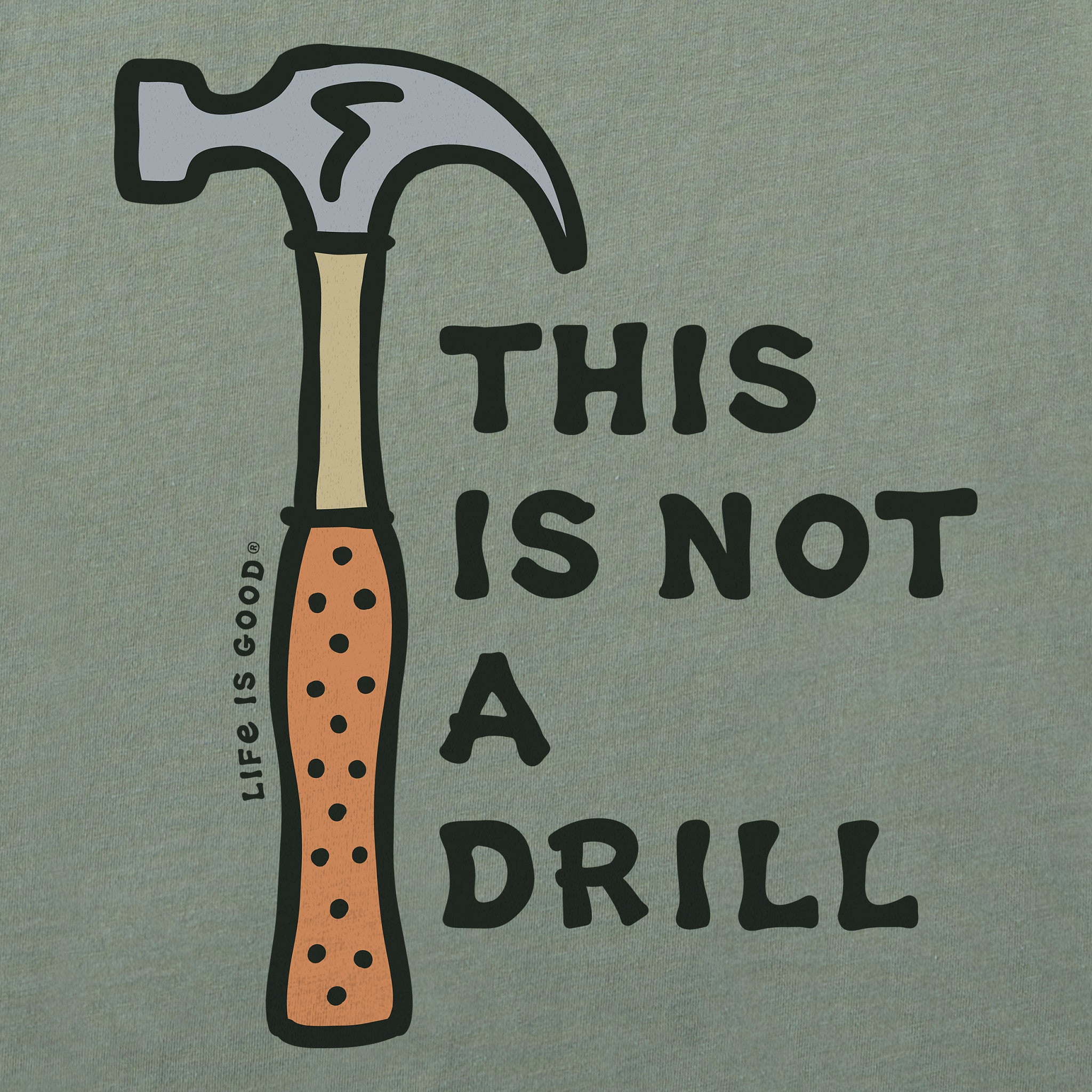 Men's This is Not A Drill Vintage Short Sleeve Tee
