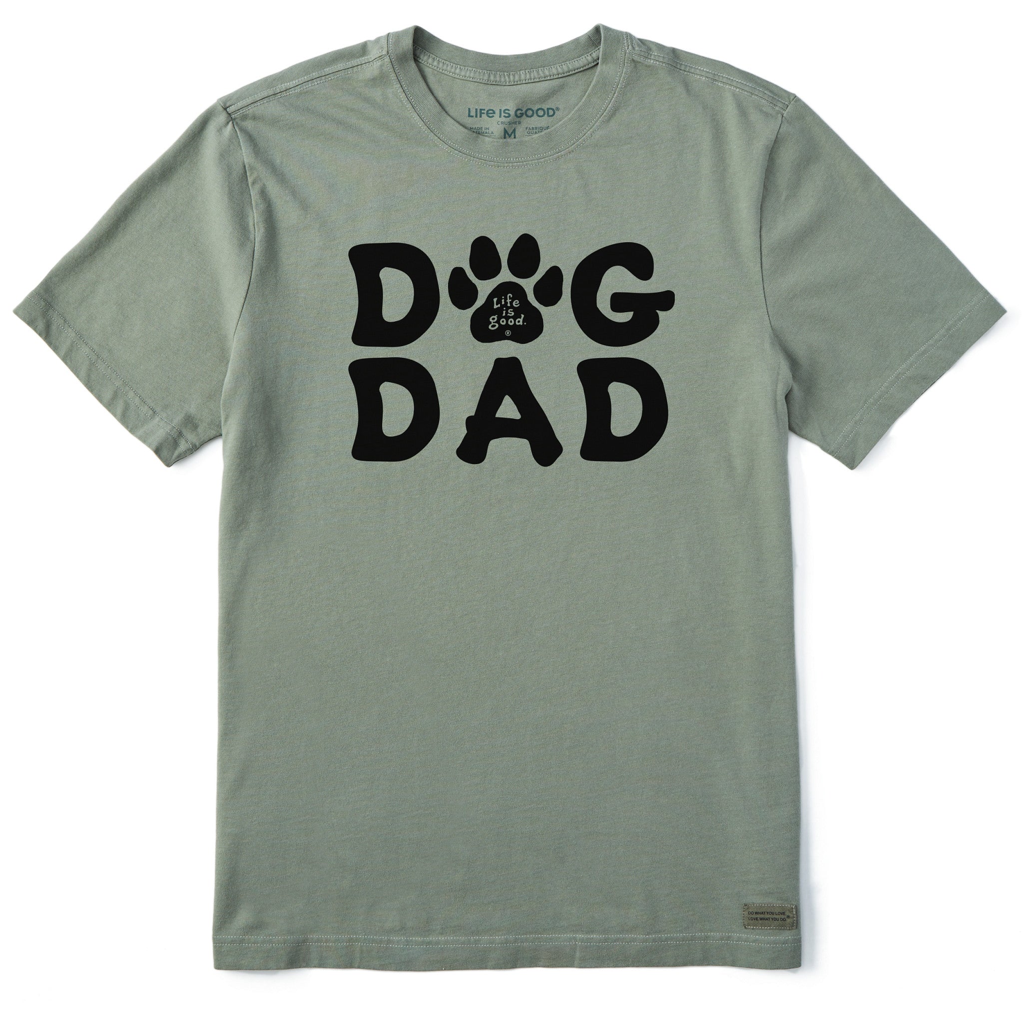 Men's Dog Dad Paw Short Sleeve Tee