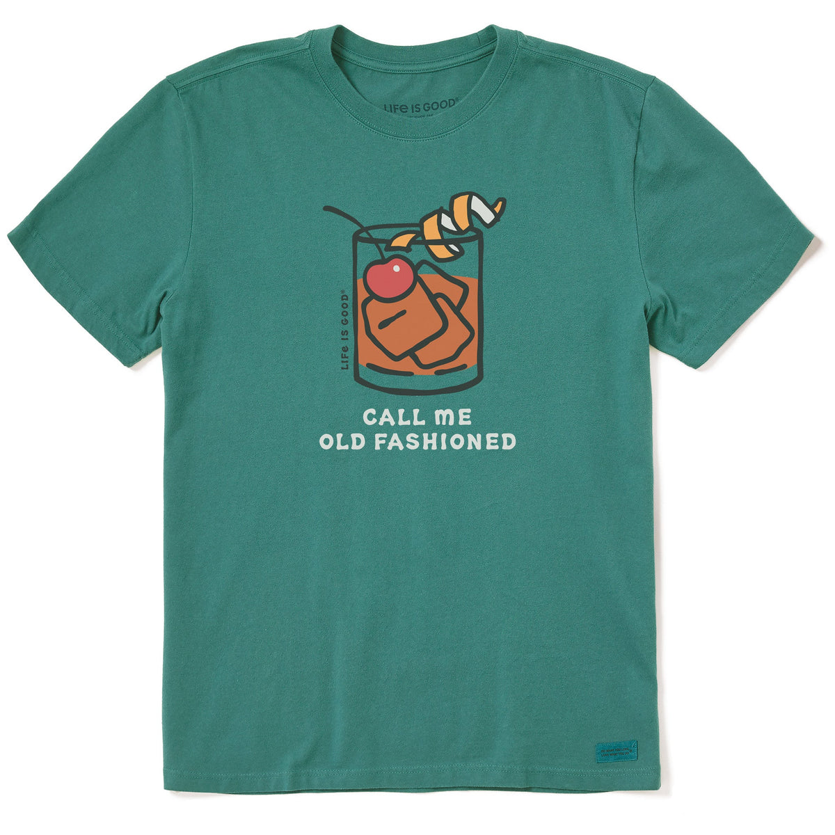 Men's Vintage Call Me Old Fashioned Short Sleeve Crusher Tee