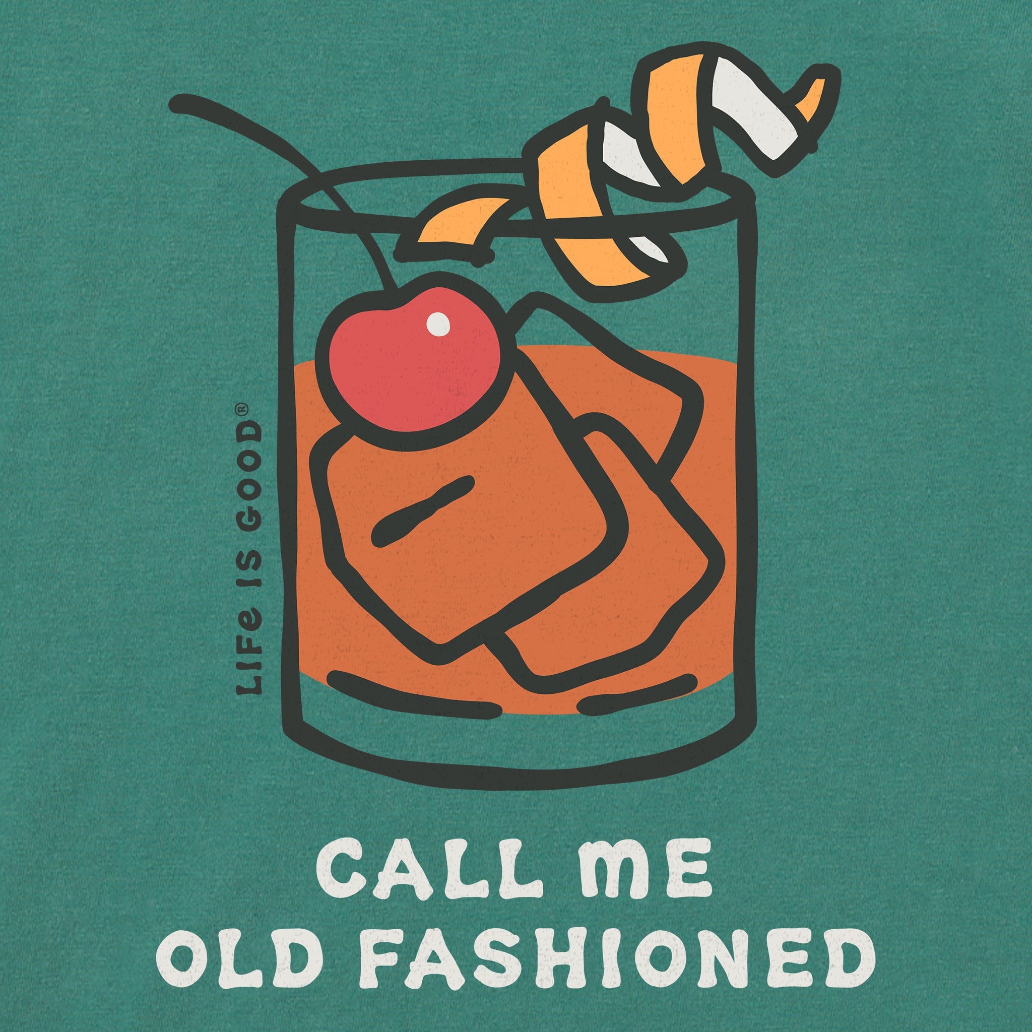 Men's Vintage Call Me Old Fashioned Short Sleeve Crusher Tee