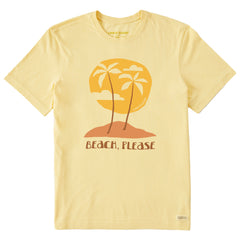 Men's Beach Please Palms Short Sleeve Tee