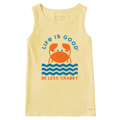 Women's Crafty Be Less Crabby Geometric Crusher Tank