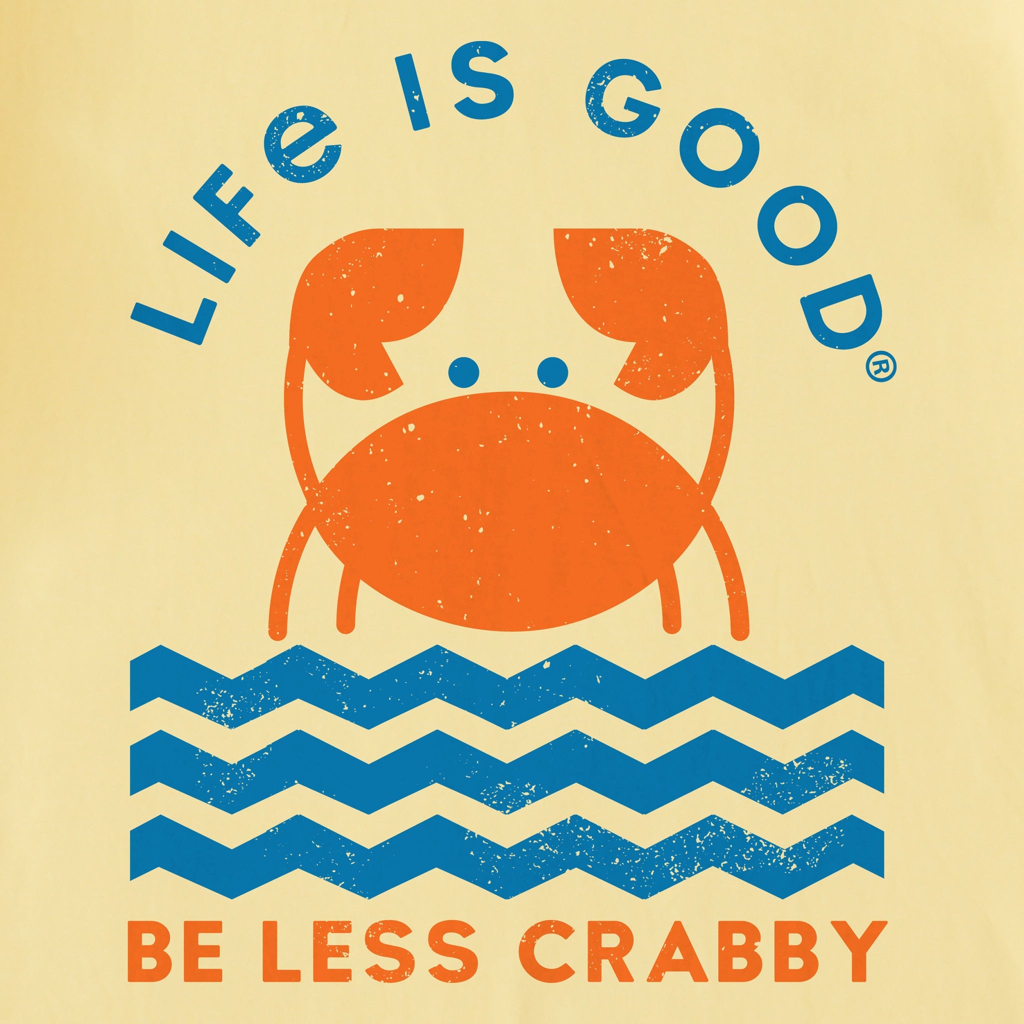 Women's Crafty Be Less Crabby Geometric Crusher Tank