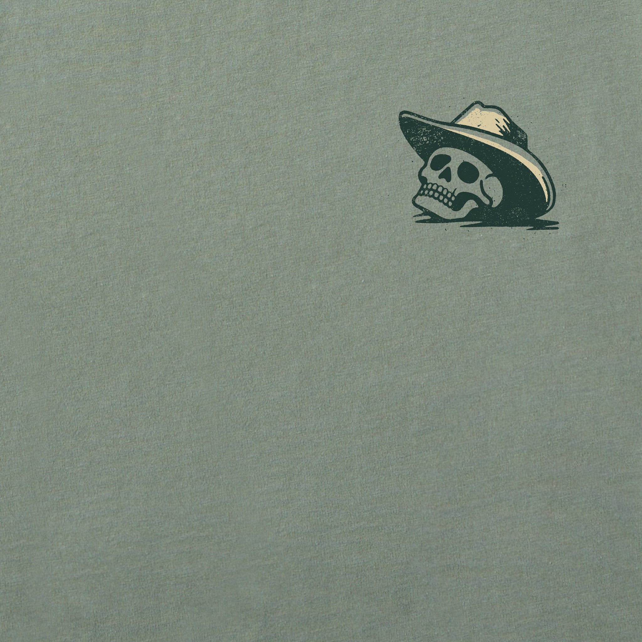 Men's Life was Good Cowboy Skull Short Sleeve Tee