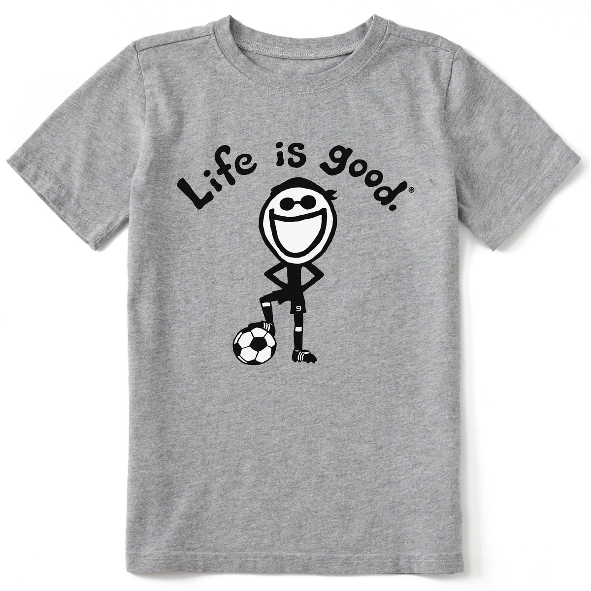 Kids Original Jake Soccer Short Sleeve Crusher Tee