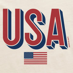 Men's USA Flag Short Sleeve Crusher Tee