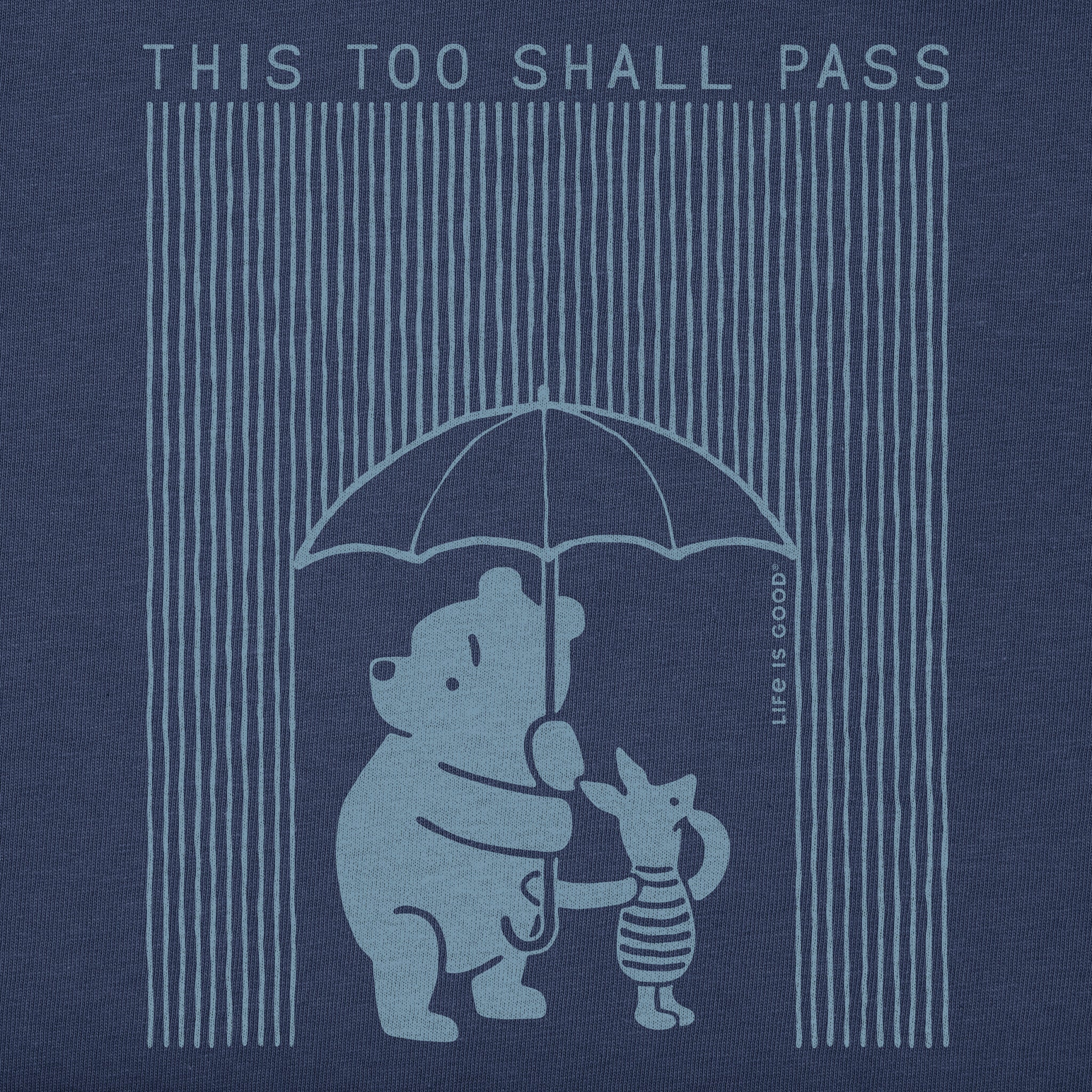 Men's This Too Shall Pass Winnie Short Sleeve Crusher Tee