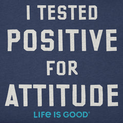 Kids Tested Positive for Attitude Short Sleeve Crusher Tee