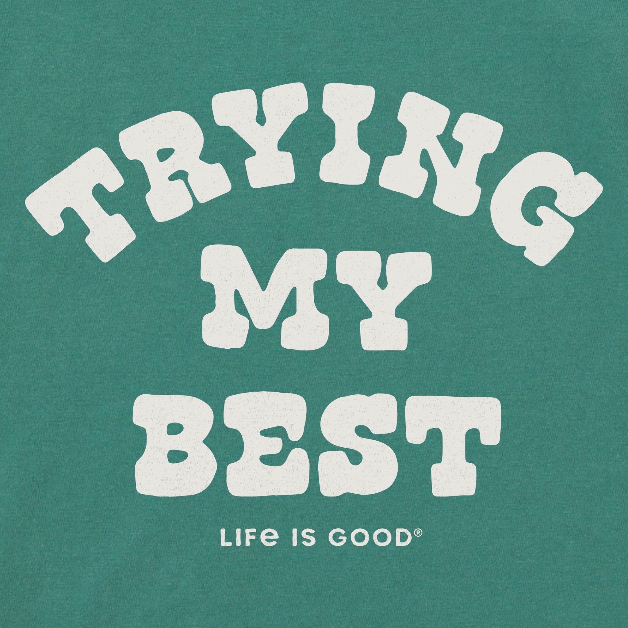 Men's Trying My Best Short Sleeve Crusher Tee