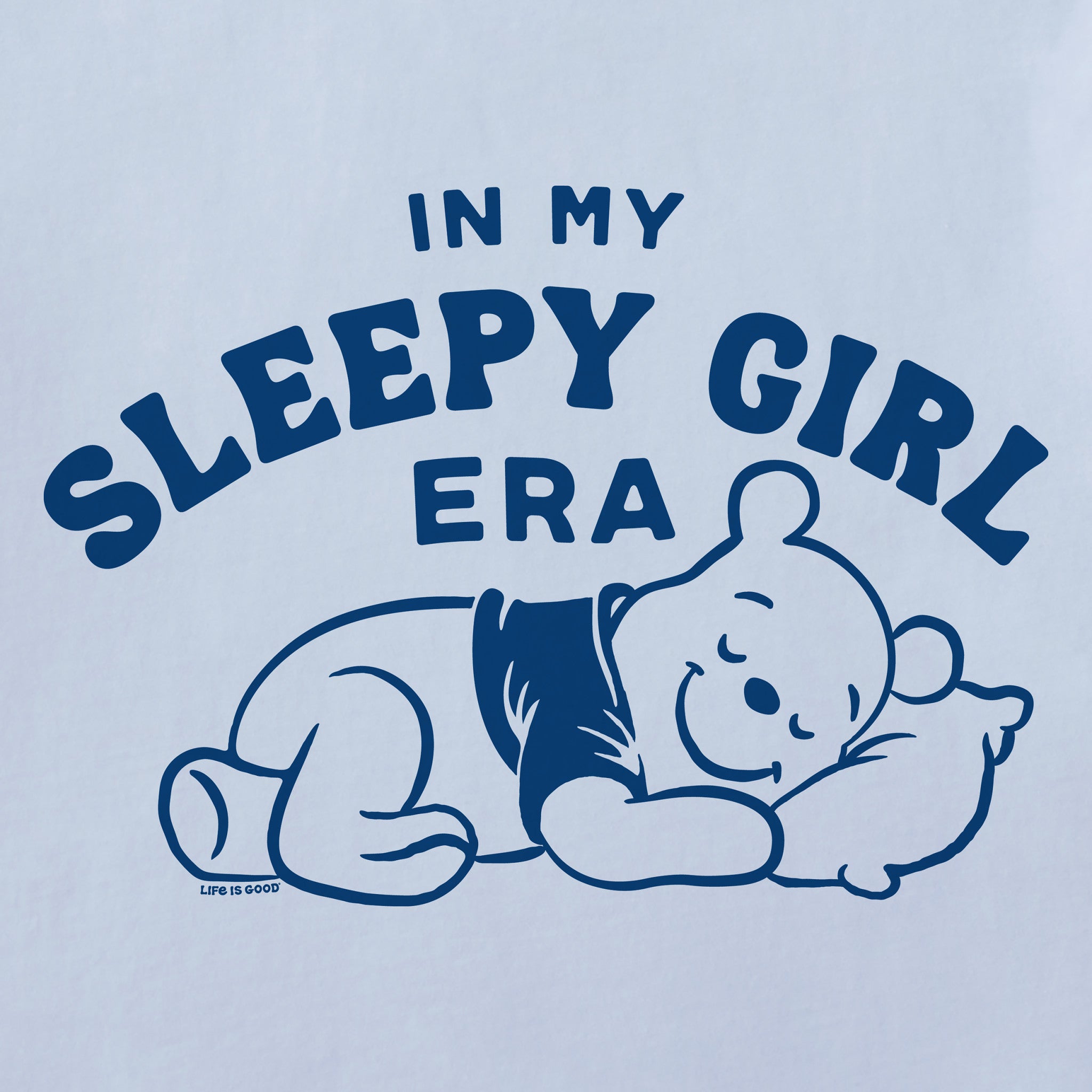 Women's In My Sleepy Girl Era Short Sleeve Crusher Tee