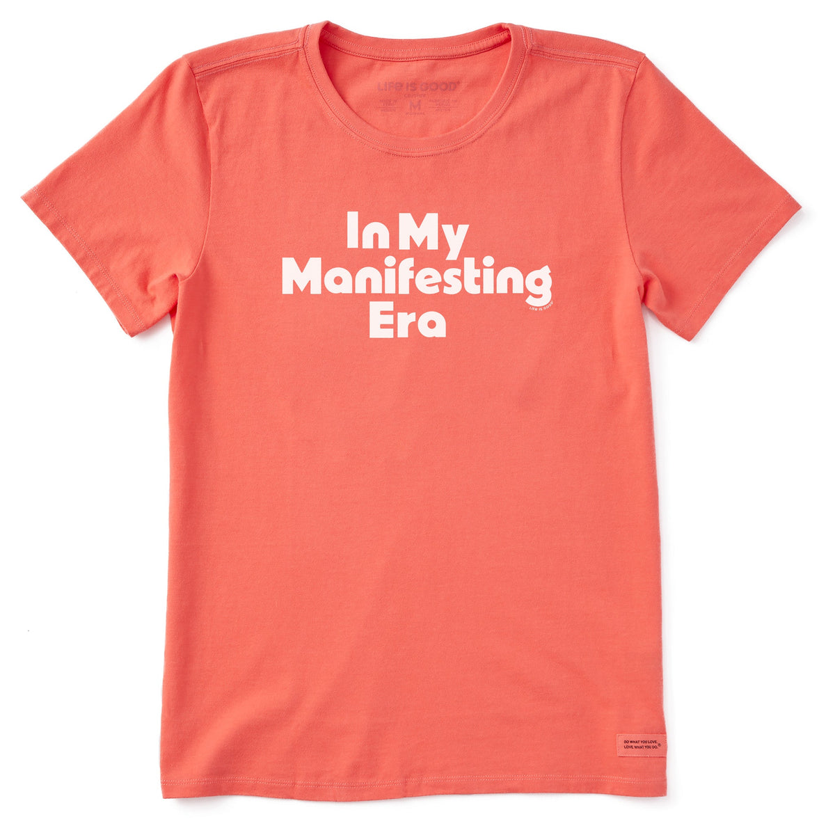 Women's In My Manifesting Era Short Sleeve Crusher Tee