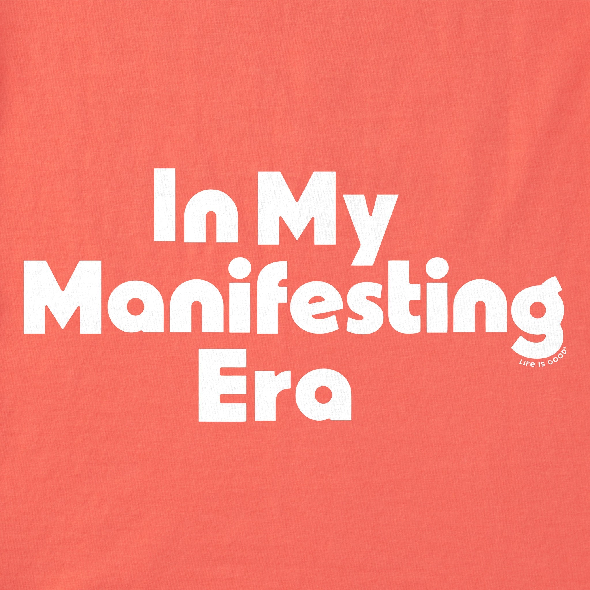 Women's In My Manifesting Era Short Sleeve Crusher Tee