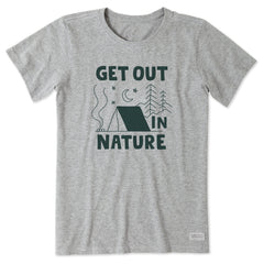 Women's Get Out in Nature Tent Short Sleeve Tee