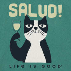 Men's Salud Cat Short Sleeve Crusher Tee