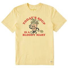Men's Today's Soup is a Bloody Mary Short Sleeve Tee