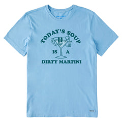 Men's Today's Soup is a Dirty Martini Short Sleeve Tee