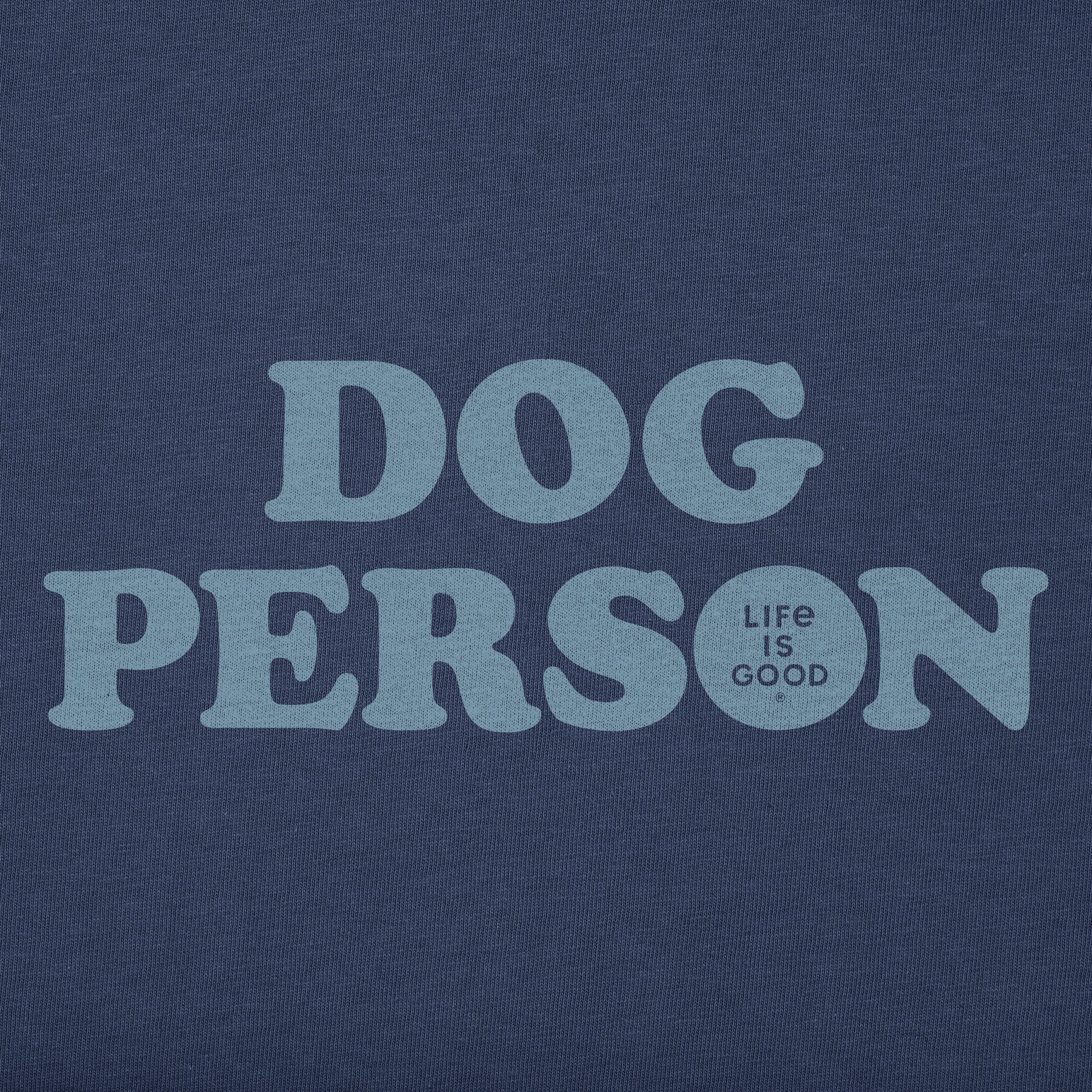 Kids Dog Person Text Short Sleeve Crusher Tee