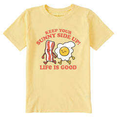 Kids Keep Your Sunny Side Up Short Sleeve Crusher Tee